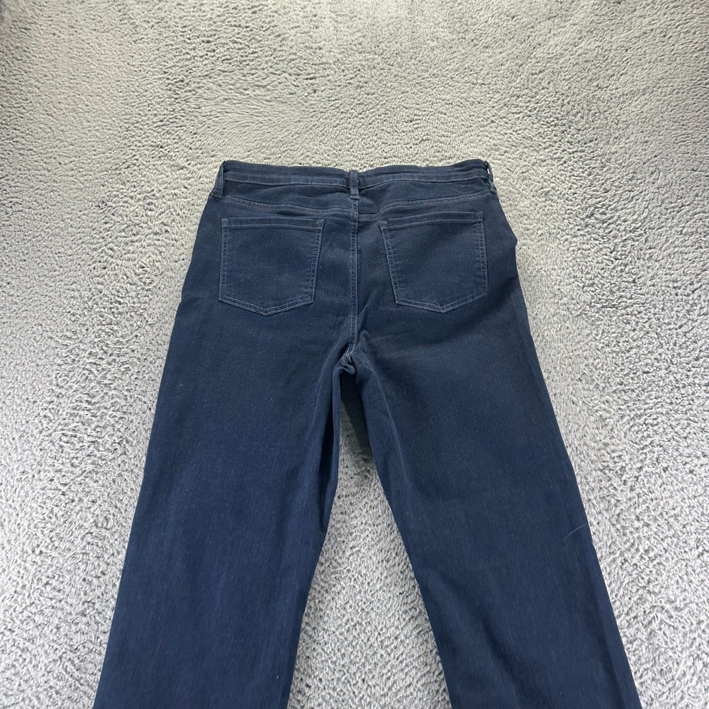 Buffalo David Bitton Alyssa Jeans Women 12 Blue Denim Straight High-Rise Stretch - Picture 7 of 11